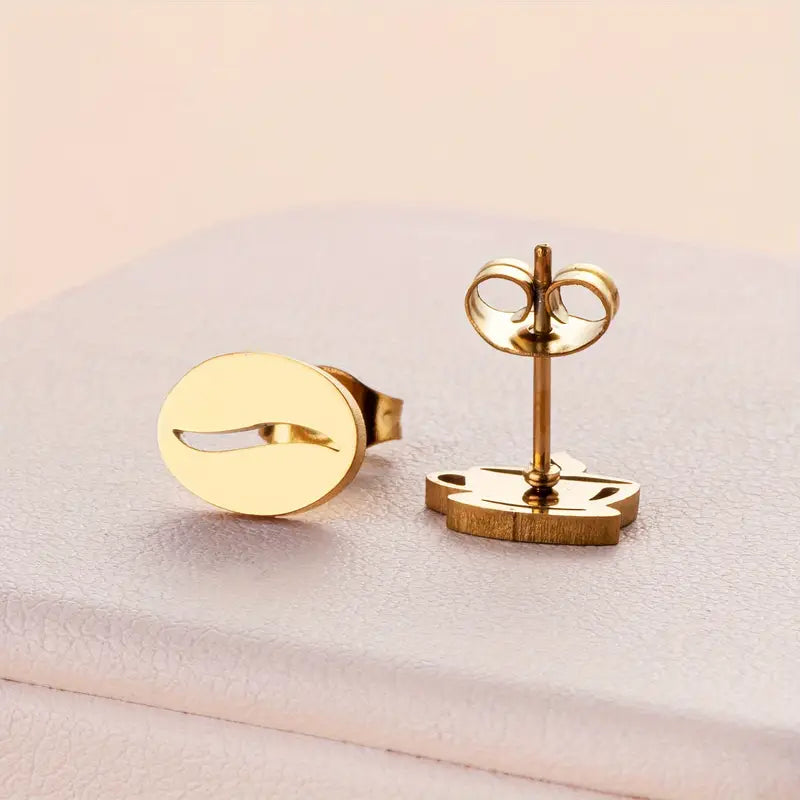 Petite Coffee Earrings