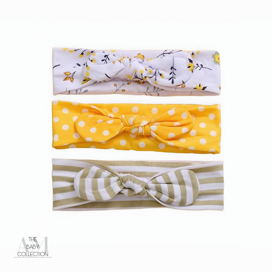 Baby Bow Headband Set