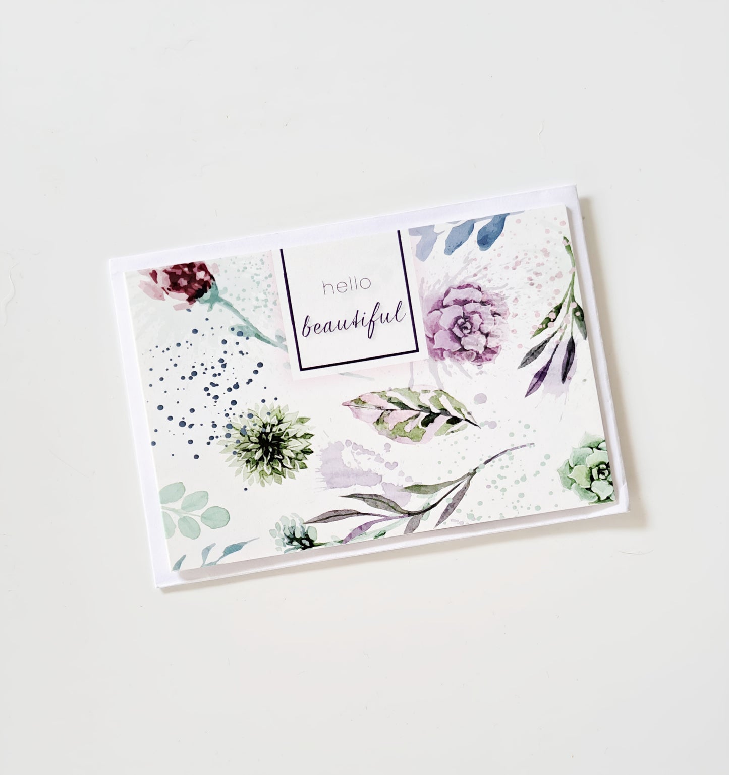 Hello Beautiful Card