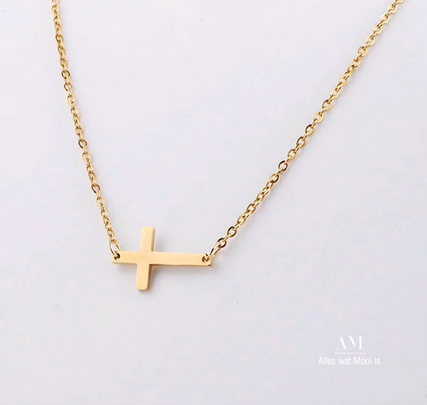 Stainless Steel Cross Bracelet