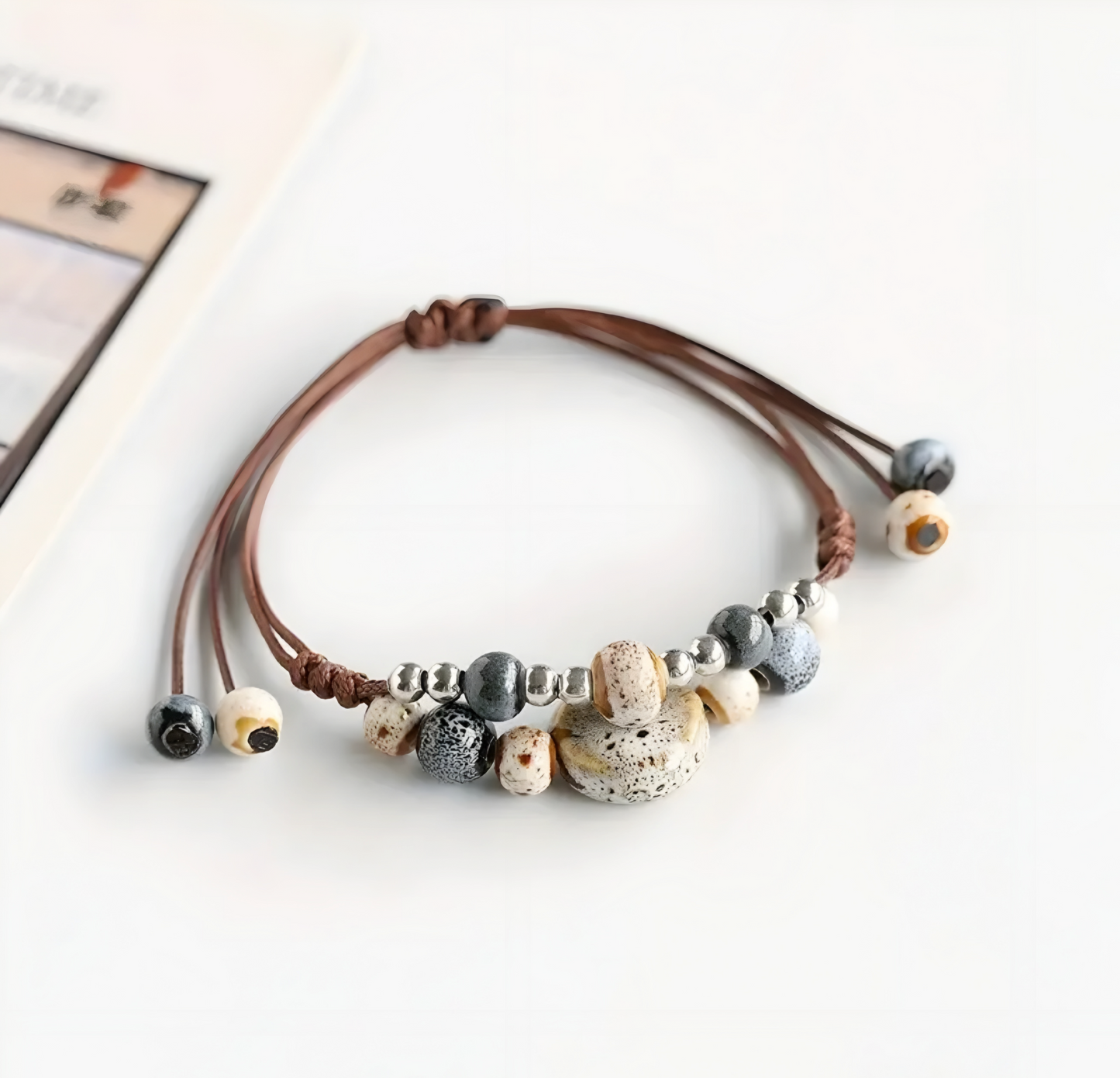 Natural Beaded Bracelet