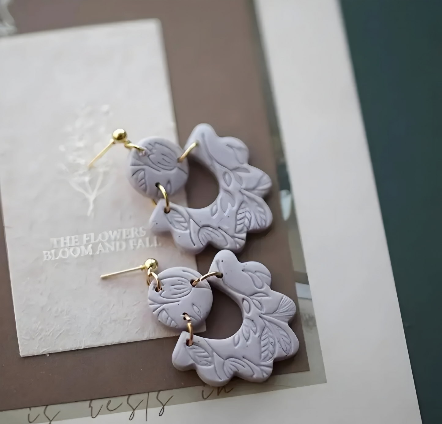 Blossom Petal Dangle Earrings