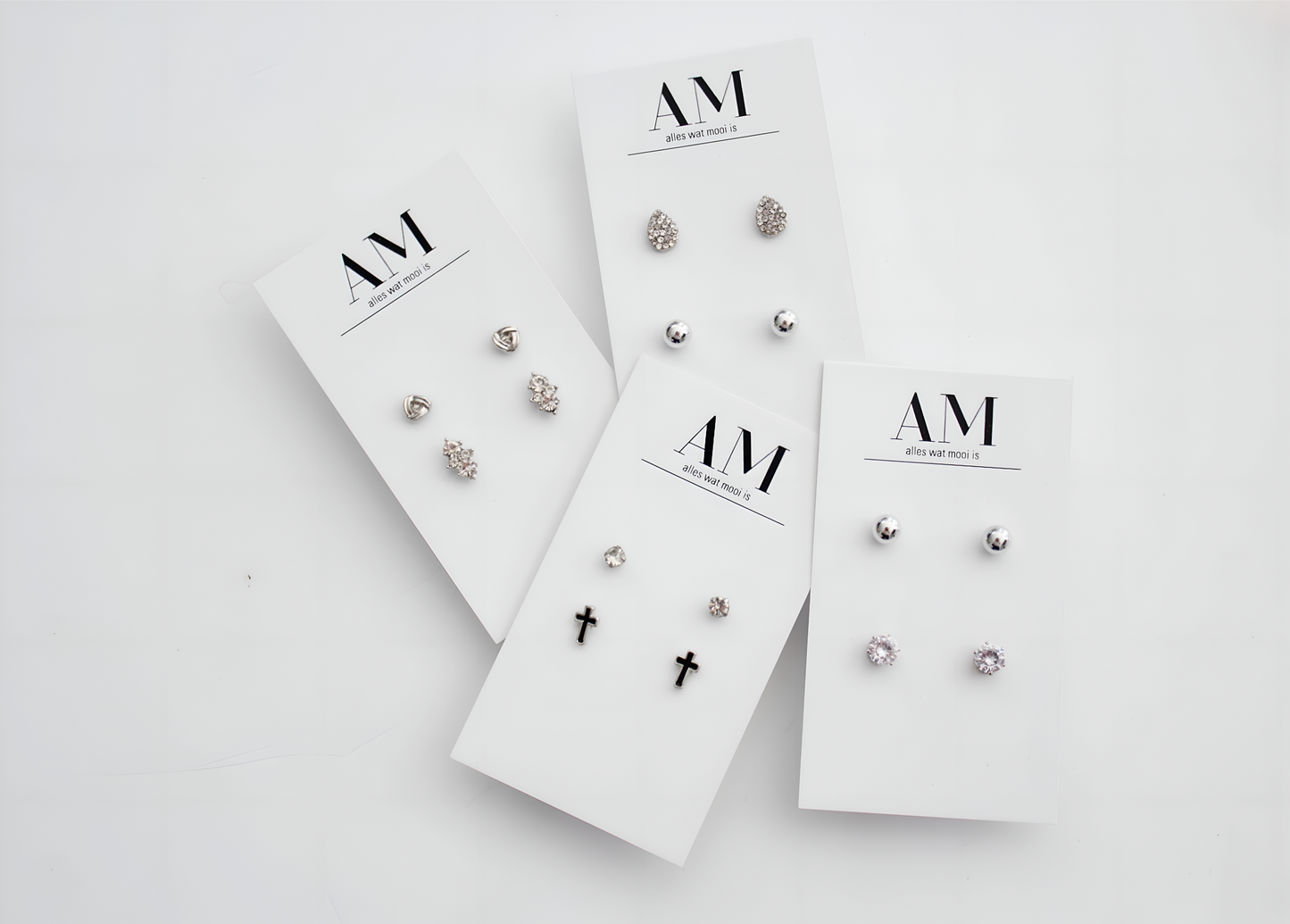 Petite Stud Sets - Silver
