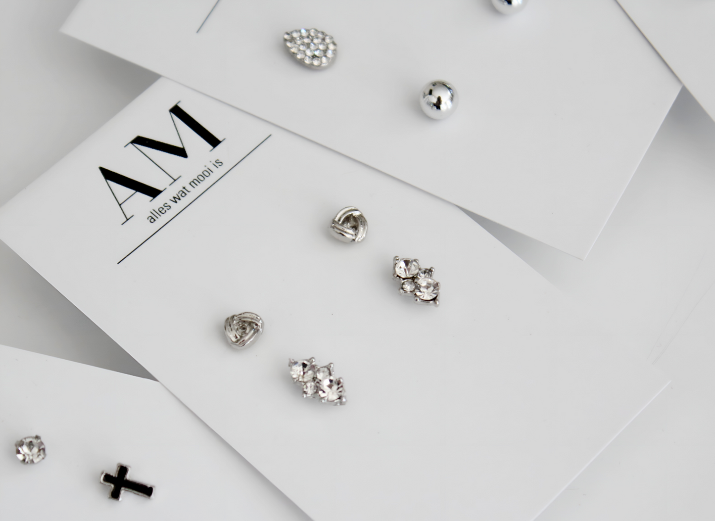 Petite Stud Sets - Silver