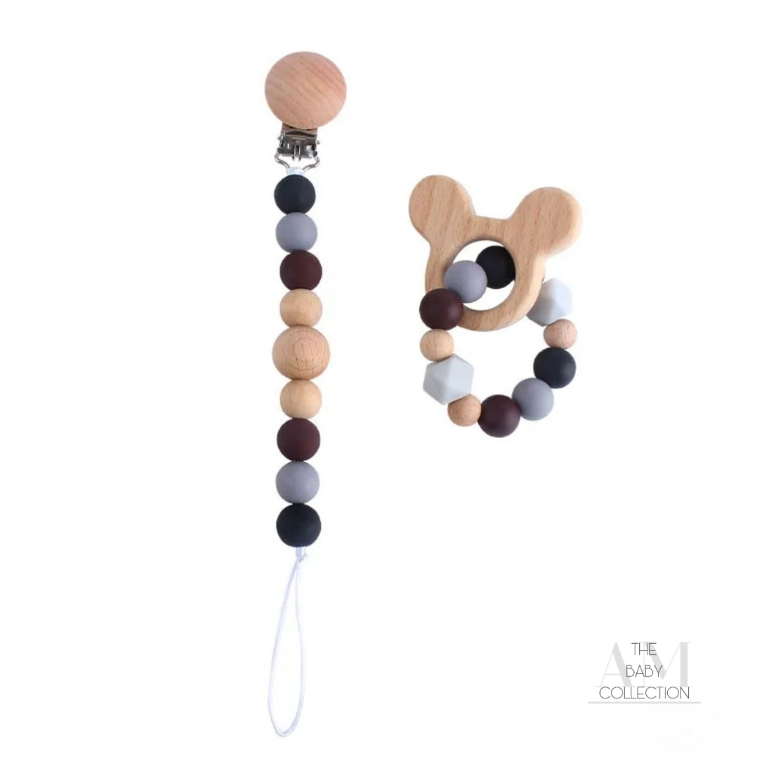 Pacifier Chain & Teether Set