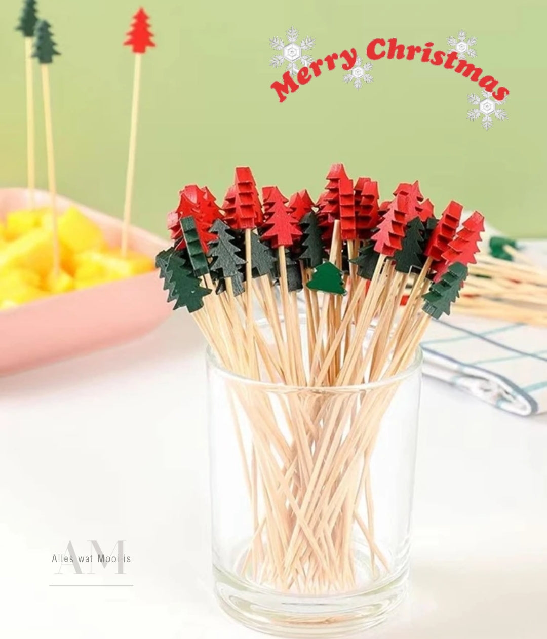 Christmas Tree Food Sticks ALLES wat MOOI is