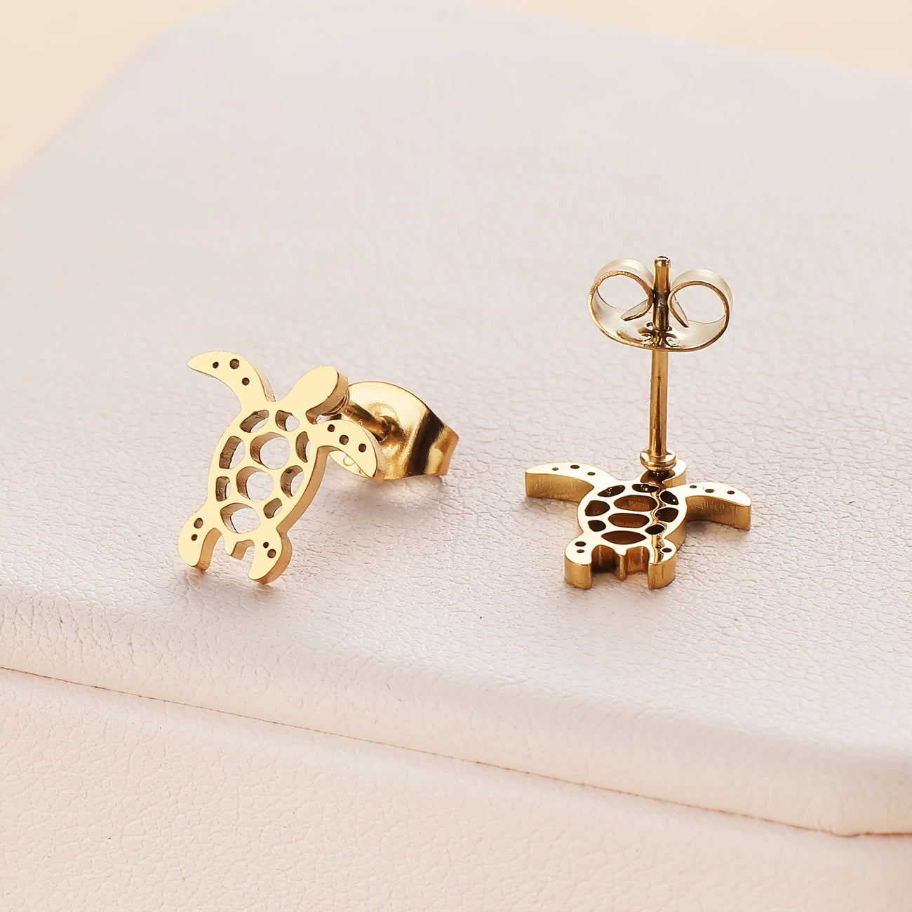 Petite Sea Turtle Earrings