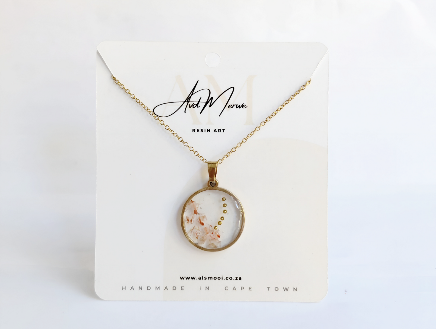 Petals in Light Necklace