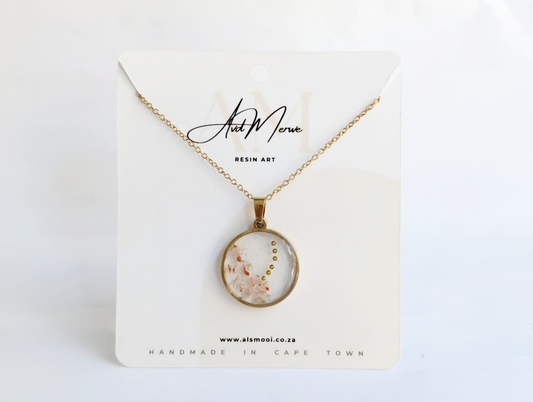 Petals in Light Necklace