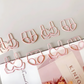 Blush Pink Lingerie Paper Clips