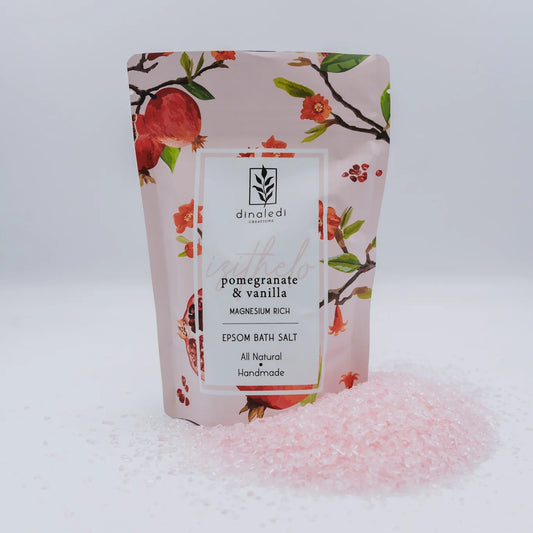 Bath Salts - Pomegranate & Vanilla