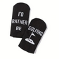 I'd Rather Be Golfing Socks