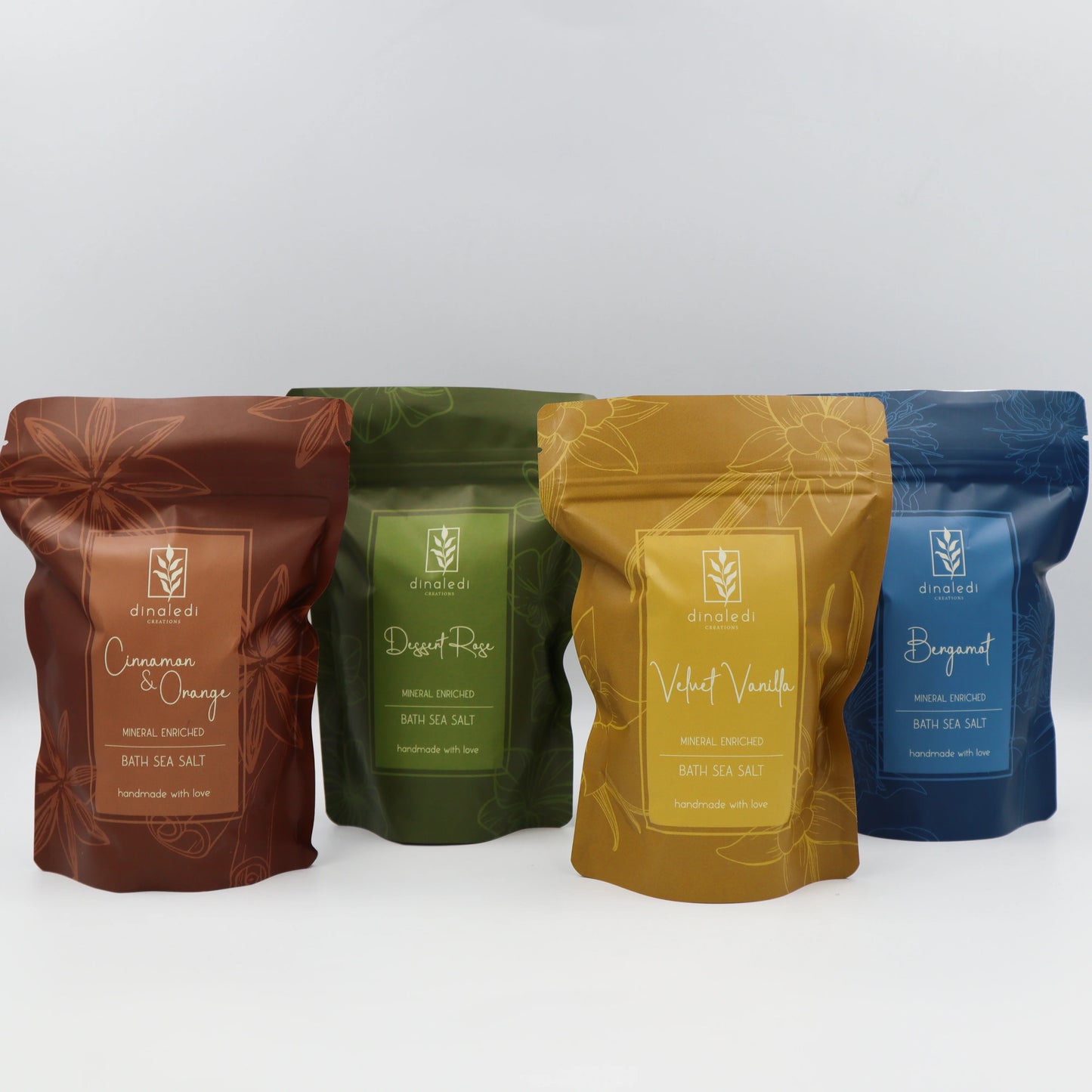 Bath Sea Salt - Cinnamon & Orange