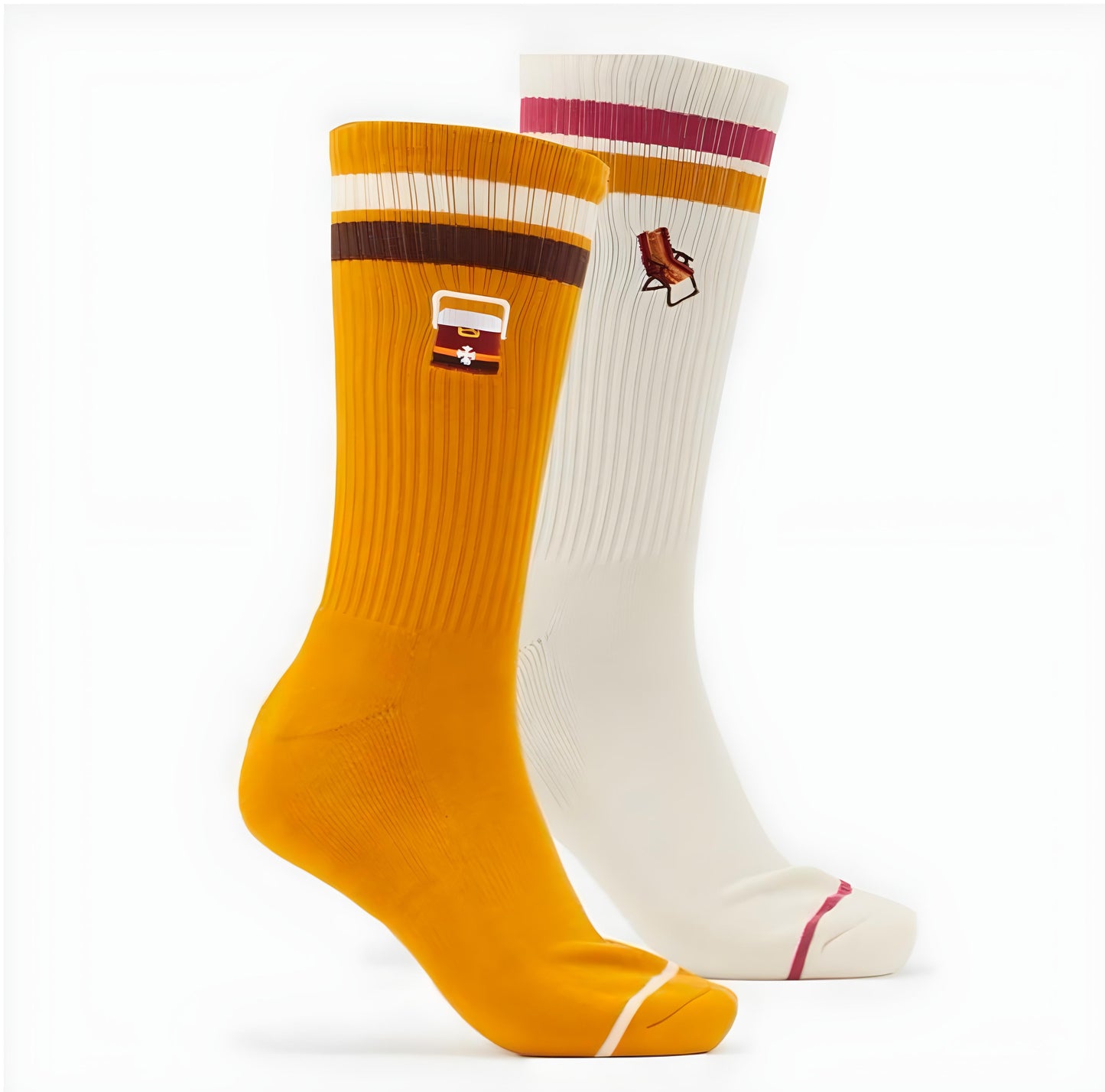 Foot-ies Camping Socks - 2 Pack