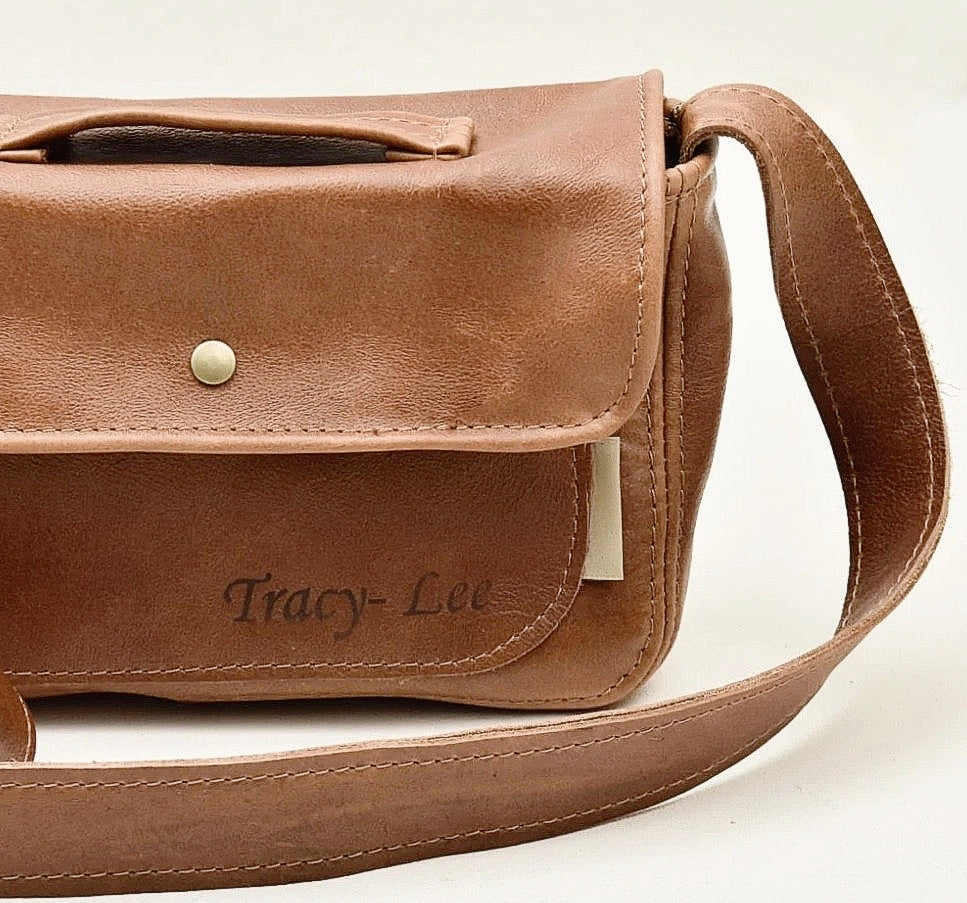 Genuine Leather Cross Body Bag