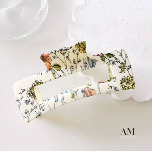 Vintage Floral Hair Grip