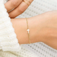 Stainless Steel Cross Bracelet