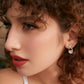 Criss Cross Cubic Zirconia Earrings