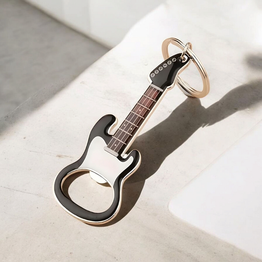 Guitar Keychain Bottle Opener
