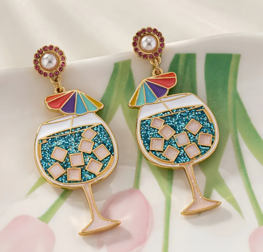 Shimmer Cocktail Earrings