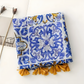 Blue & Yellow Scarf