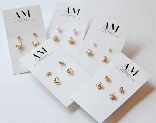Petite Stud Sets - Gold