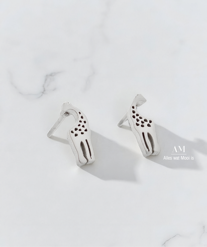 Petite Giraffe Stainless Steel Studs