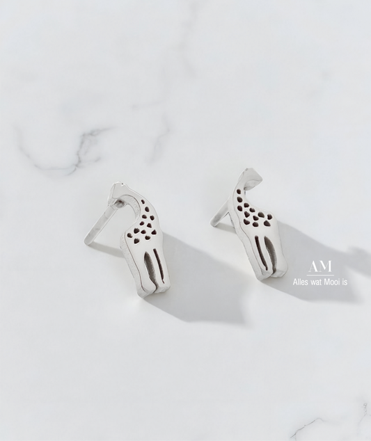 Petite Giraffe Stainless Steel Studs