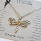 Dragonfly Teacher Necklace