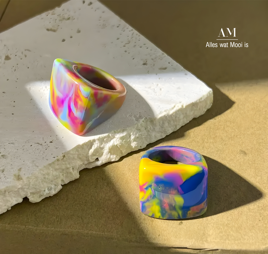 Resin Rings Set (PRE-ORDER: AVAILABLE FROM 15 AUG)