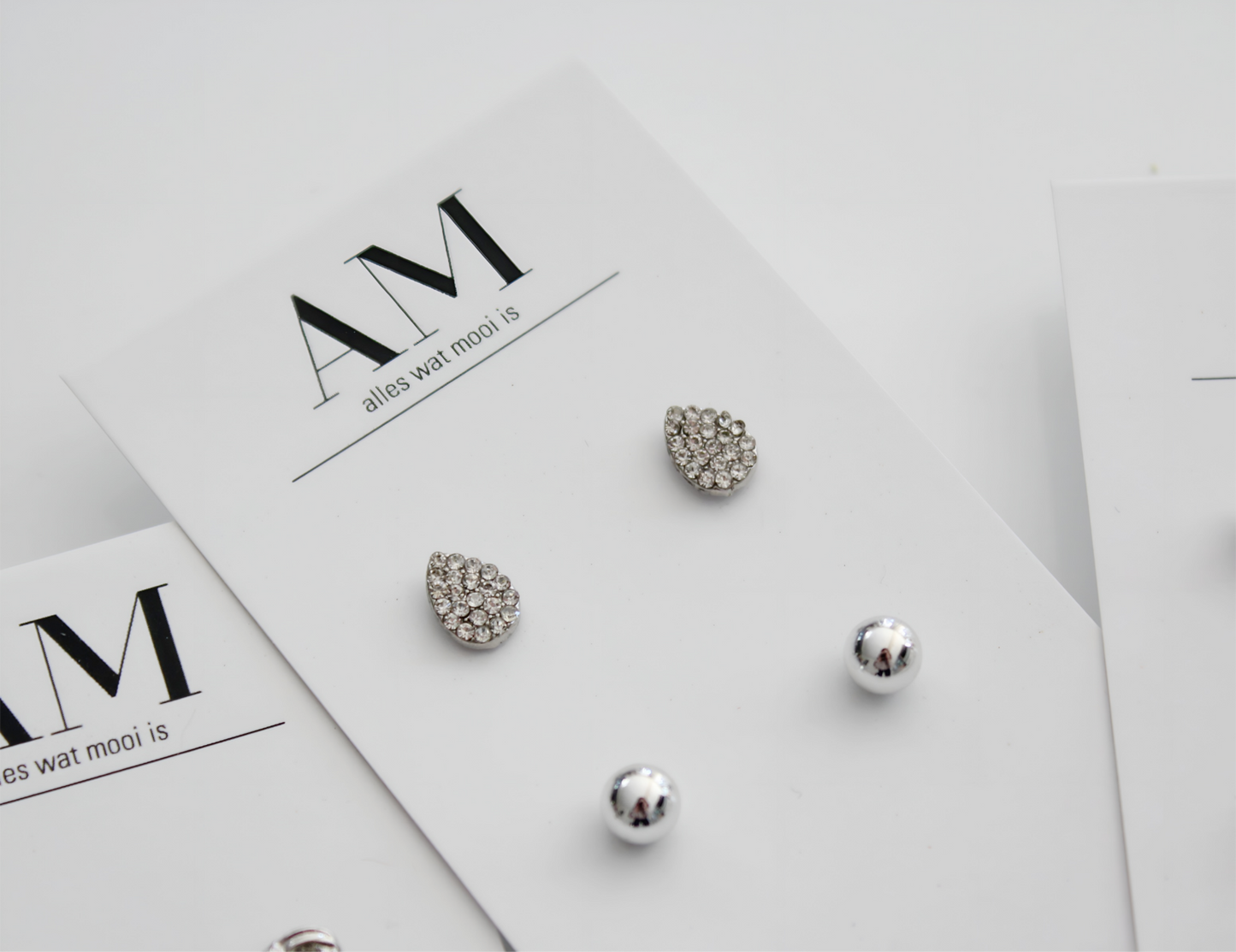 Petite Stud Sets - Silver