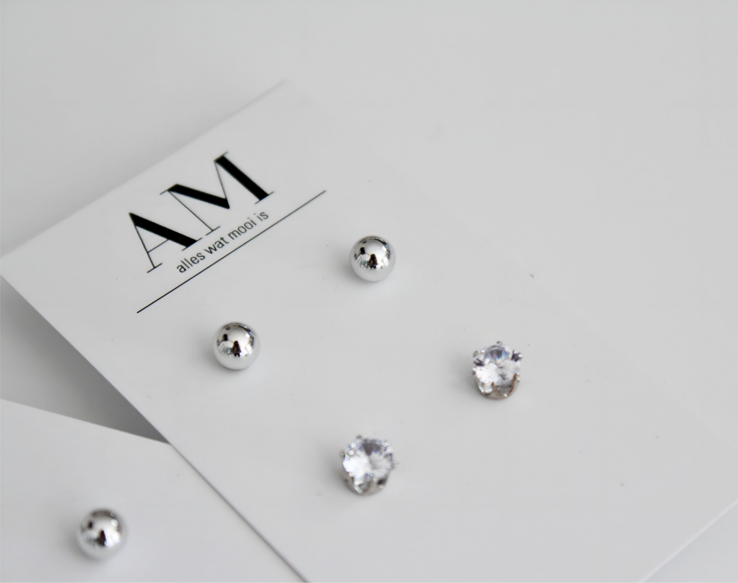 Petite Stud Sets - Silver