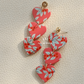 Heart Leaf Dangle Earrings