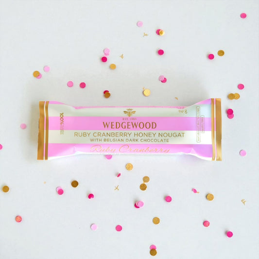 Wedgewood Ruby Cranberry Honey Nougat