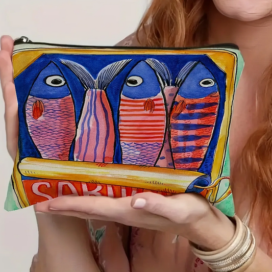 Sardine Makeup Bag