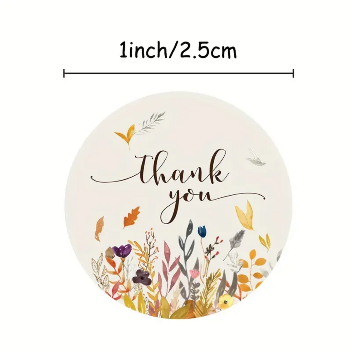 Thank You Sticker - Pack of 5