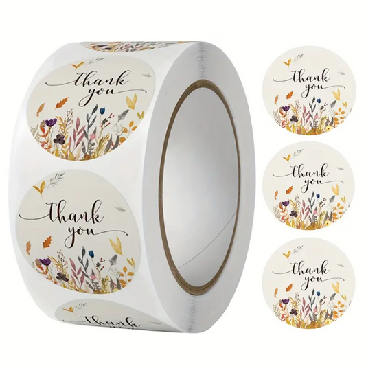 Thank You Sticker - Pack of 5
