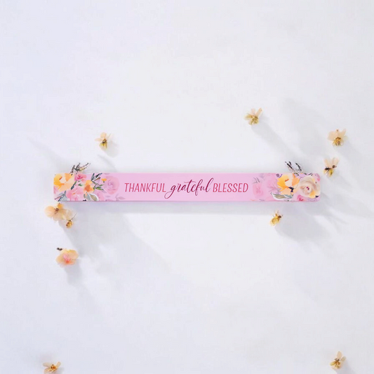 Thankful Grateful Blessed Magnetic Strip