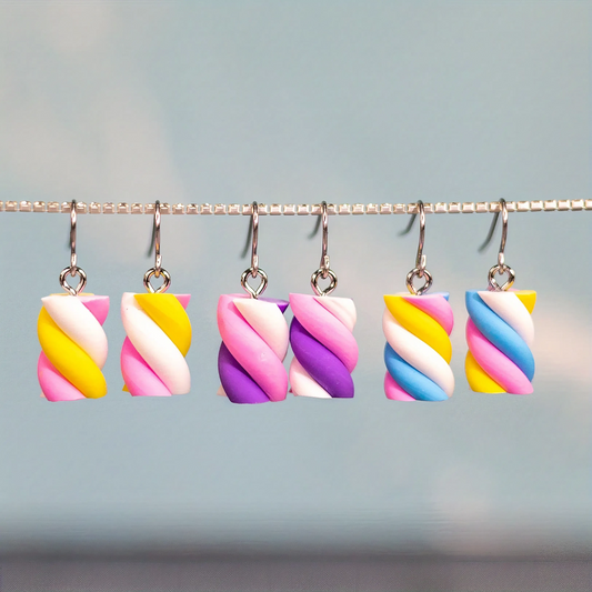 Marshmallow Earrings