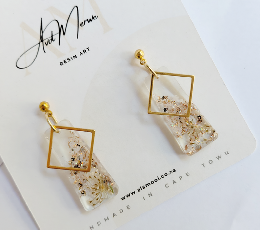 Golden Petal Frame Drops
