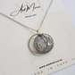 Silver Floral Sparkle Necklace