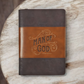 Man Of God Faux Leather Journal with Zipped Closure