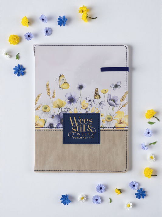 Wees Stil & Weet Faux Leather Journal