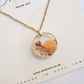 Golden Whisper Bloom Pendant