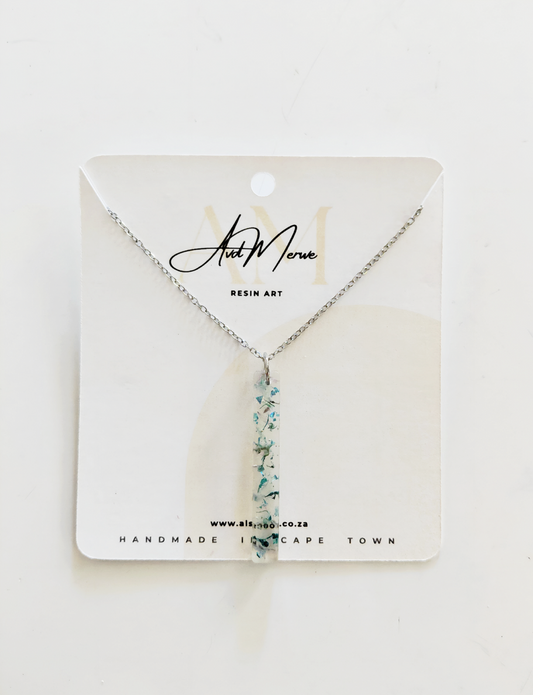 Floral Bar Necklace