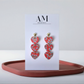 Heart Leaf Dangle Earrings