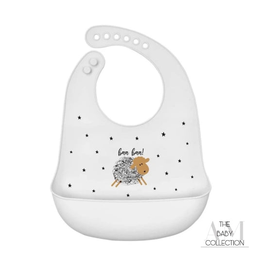 Sheep Silicone Bib
