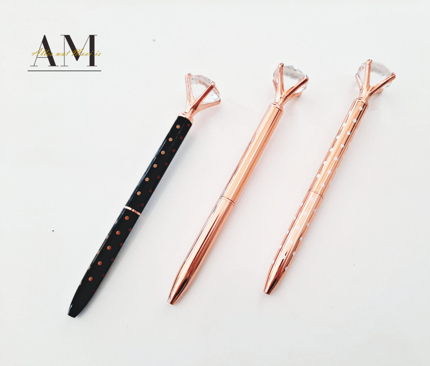 Rose Gold Diamond Pen