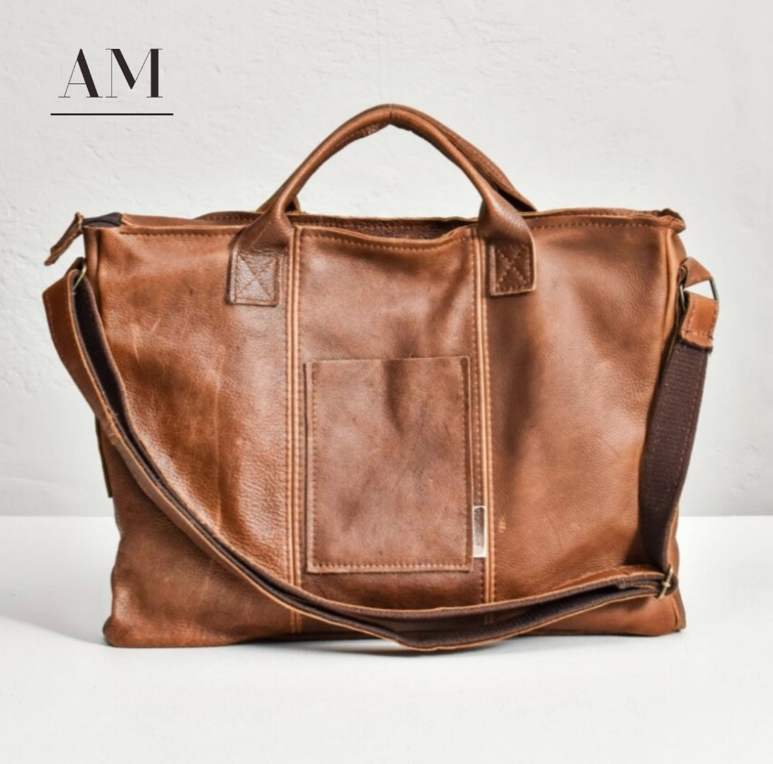 Genuine Leather Laptop Bag